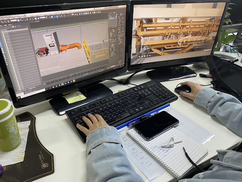 寶山區(qū)區(qū)領導一行蒞臨邁維動漫調研企業(yè)復工復產情況(圖3)