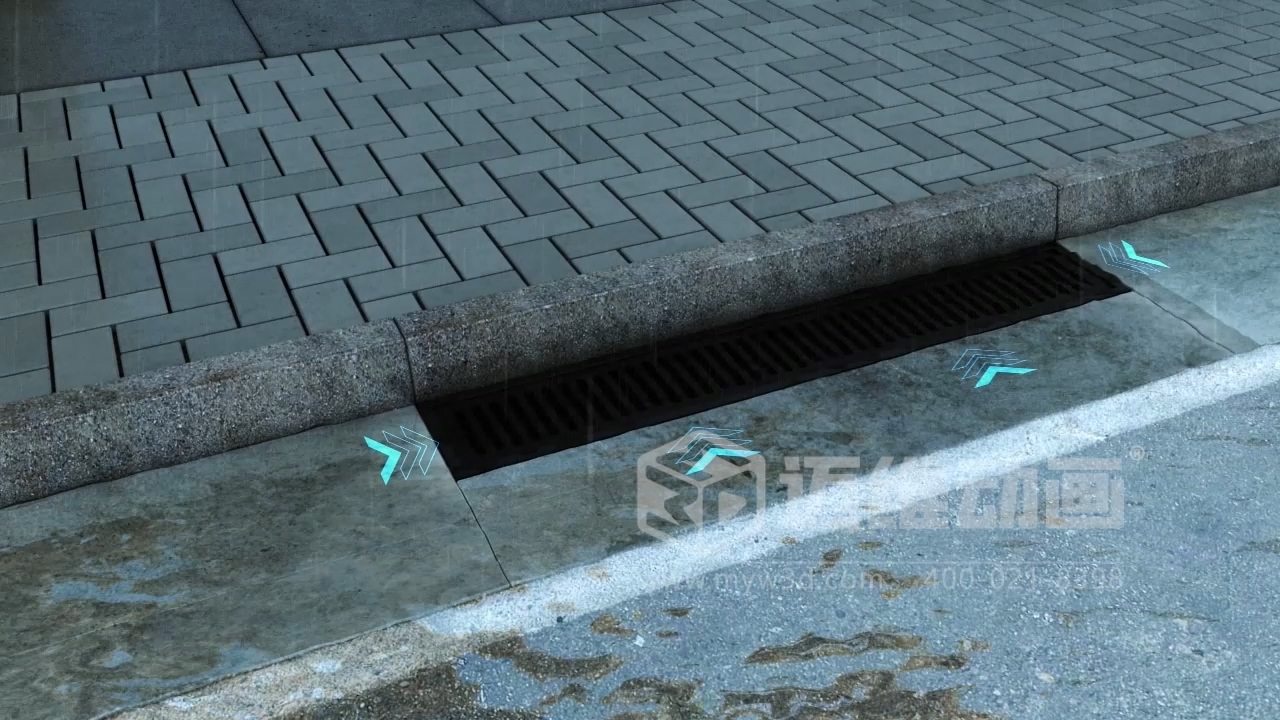 環(huán)保項目競標突圍關(guān)鍵：三維動畫直觀解析一體化智能截污井 “截污、分流、監(jiān)測” 全流程原理(圖2)