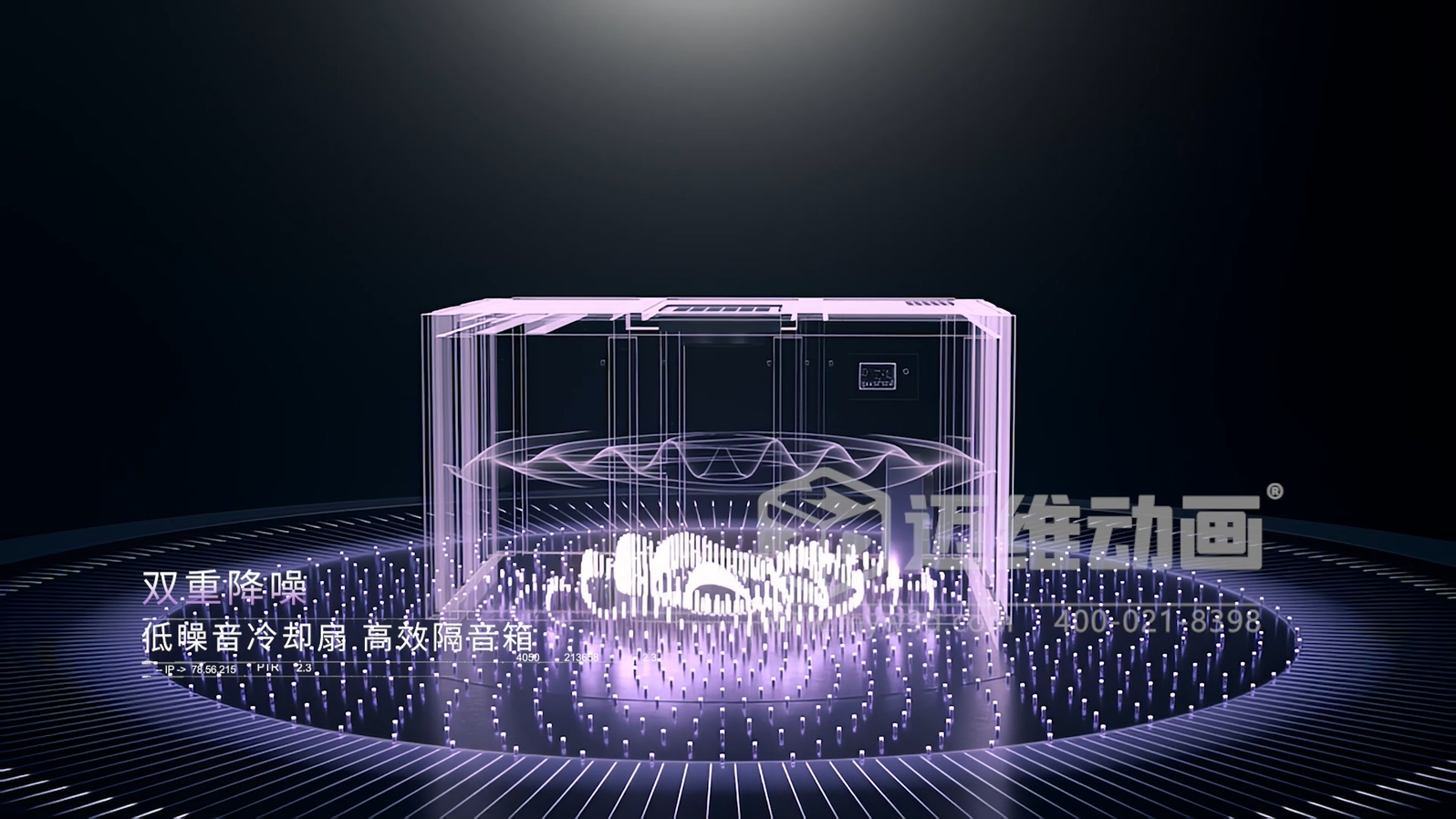 壓縮機(jī) “透視” 震撼來(lái)襲！三維動(dòng)畫(huà)拆解內(nèi)部結(jié)構(gòu)，系統(tǒng)原理看得見(jiàn)，核心材質(zhì)細(xì)節(jié)拉滿！(圖5)