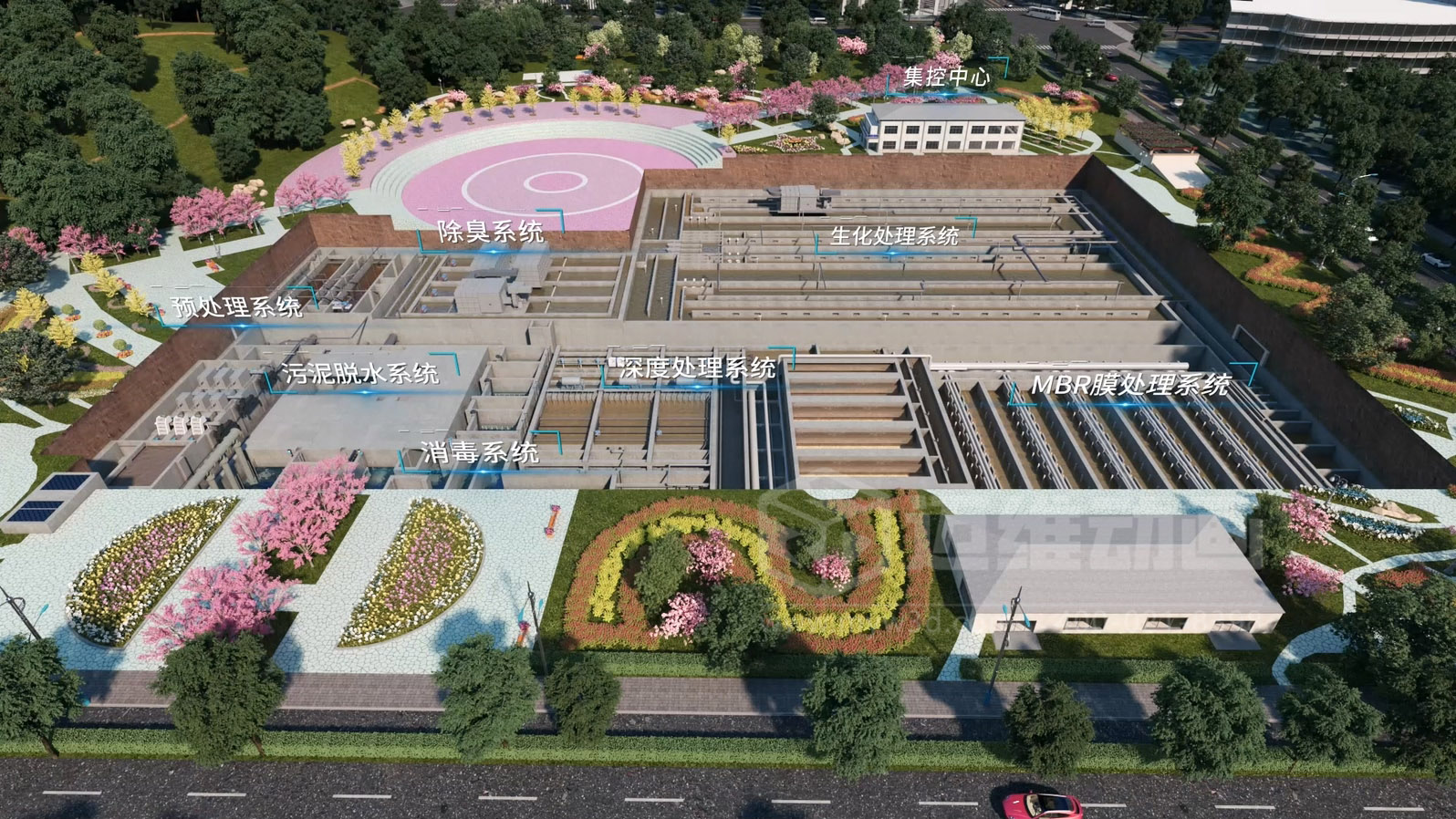 市政污水處理工藝三維動(dòng)畫(圖1) 市政污水處理工藝三維動(dòng)畫(圖1)