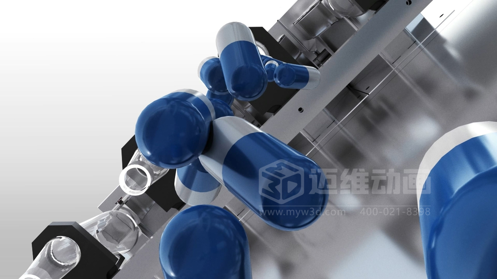 制藥機械企業(yè)推廣新思路：用三維動畫講清生產(chǎn)工藝，工業(yè)自動化生產(chǎn)線自帶傳播力(圖1)