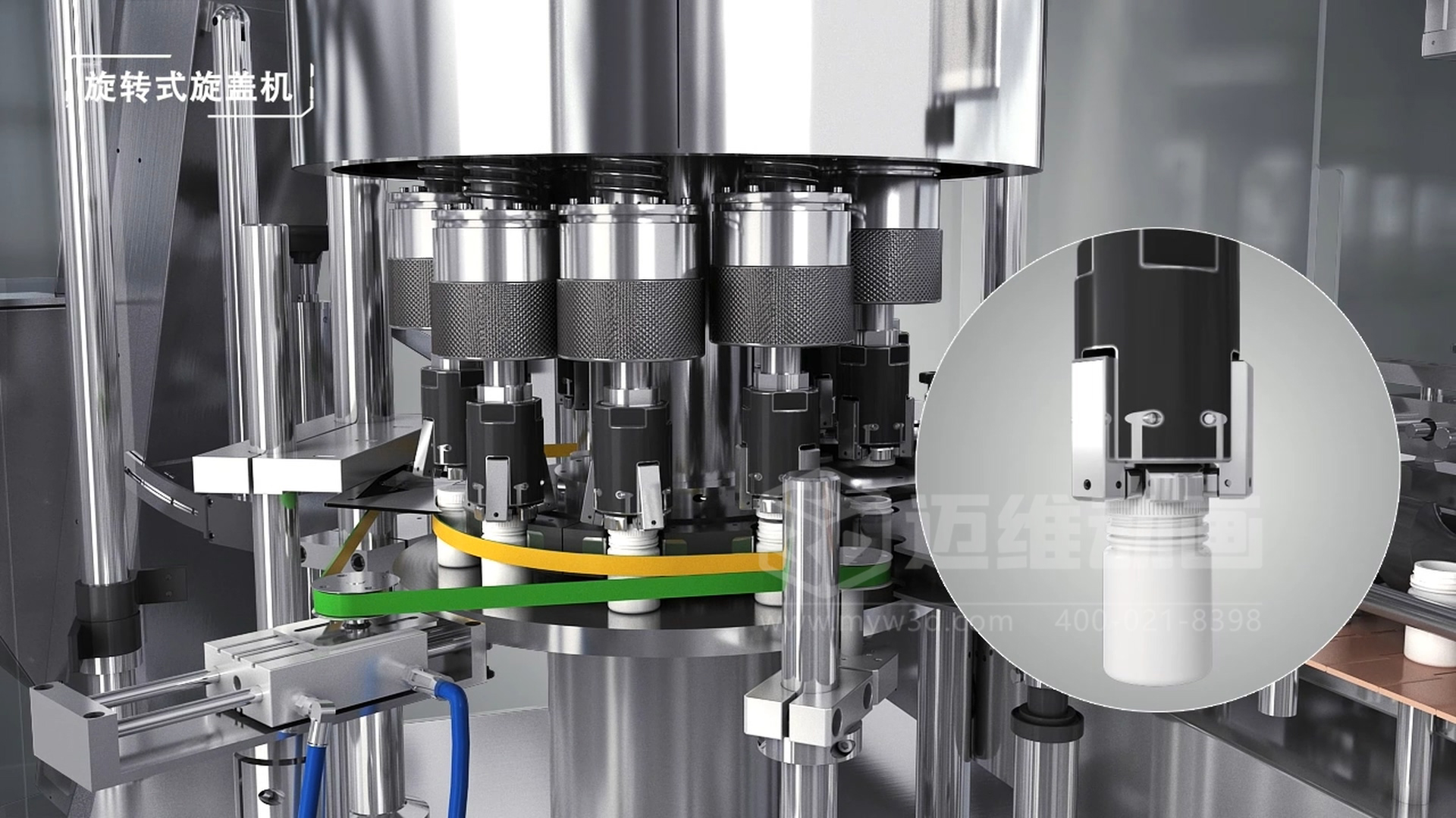 制藥機械企業(yè)推廣新思路：用三維動畫講清生產(chǎn)工藝，工業(yè)自動化生產(chǎn)線自帶傳播力(圖3)