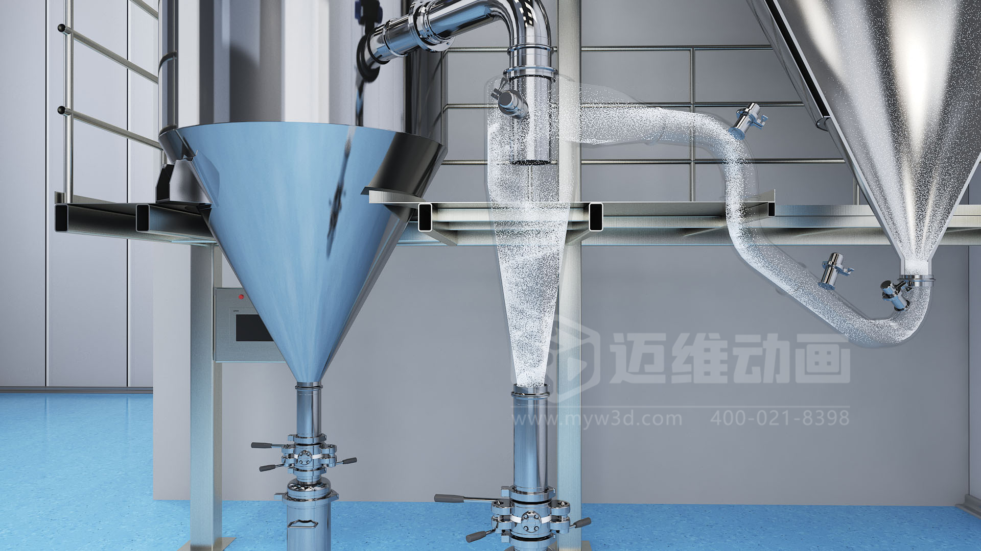 制藥機械企業(yè)推廣新思路：用三維動畫講清生產(chǎn)工藝，工業(yè)自動化生產(chǎn)線自帶傳播力(圖6)